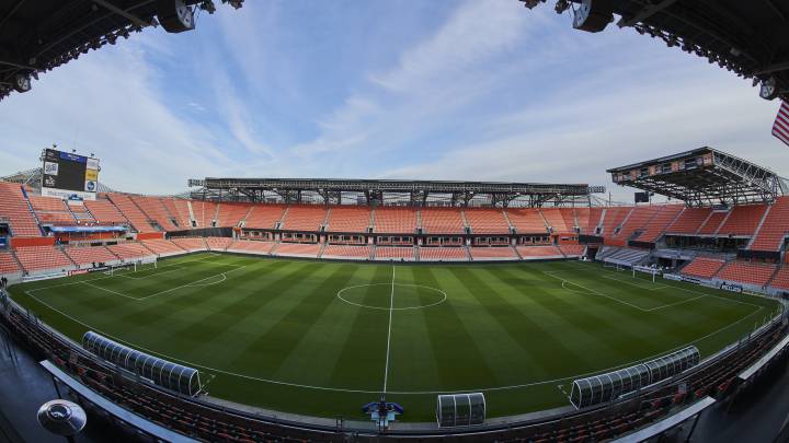 Imagen panorámica del BBVA Stadium de Houston.