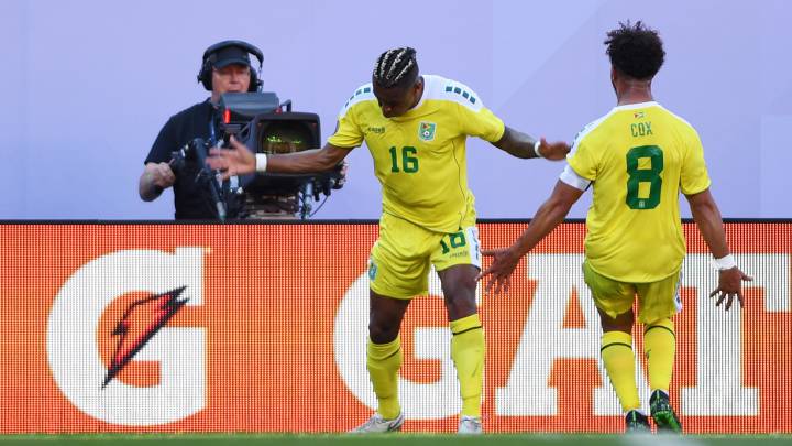 Guyana anota su primer gol en la historia de Copa Oro