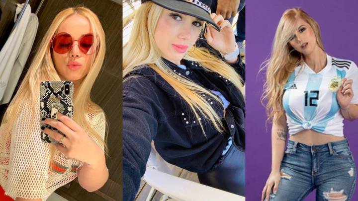 La guapa colombiana no solo le robó el sueño al portero albiceleste, también arranca suspiros a sus más de 300 mil seguidores en Instagram.