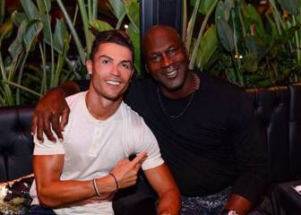 Cristiano Ronaldo y Michael Jordan coinciden en Francia