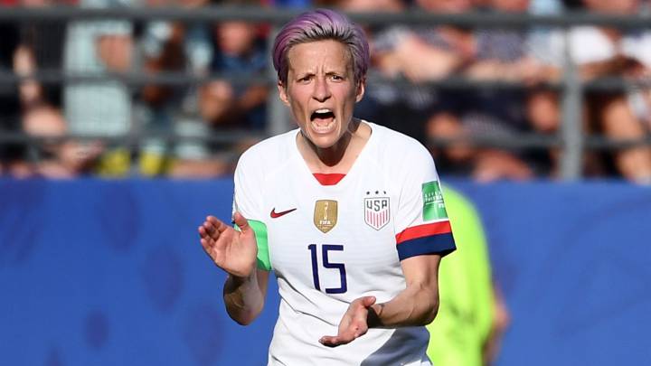 Rapinoe pide disculpas por sus declaraciones contra Trump