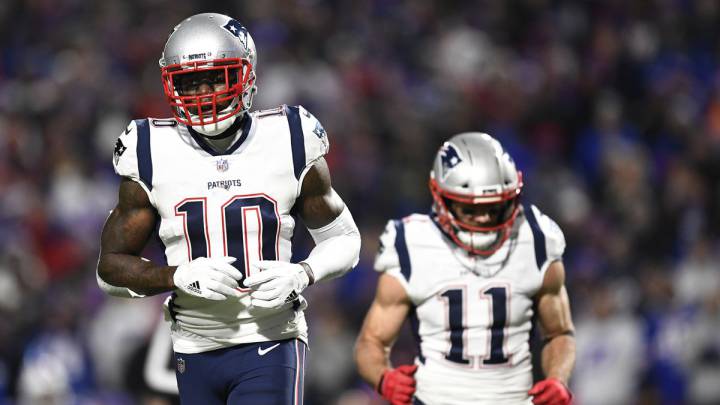 Josh Gordon y Julian Edelman
