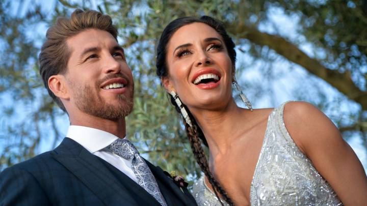 Sergio Ramos y Pilar Rubio