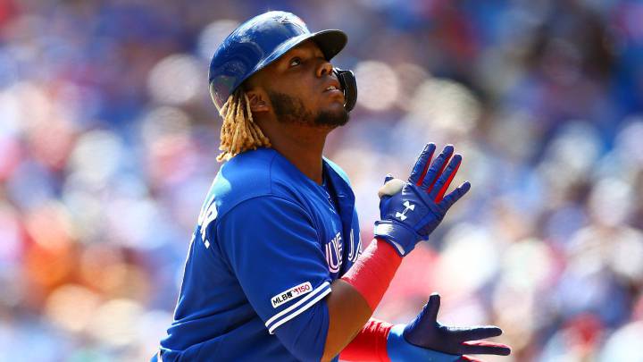 Vladimir Guerrero en partido de Toronto