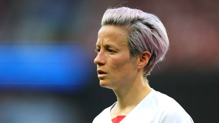 Megan Rapinoe, suplente en las semifinales ante Inglaterra