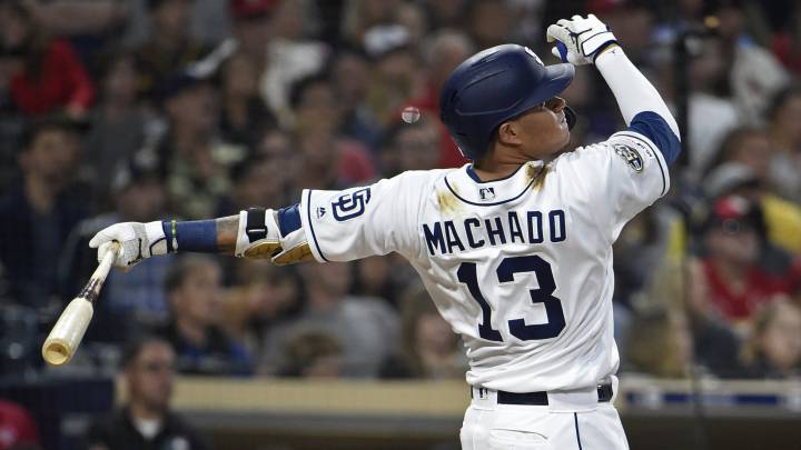 Manny Machado en partido de los Padres