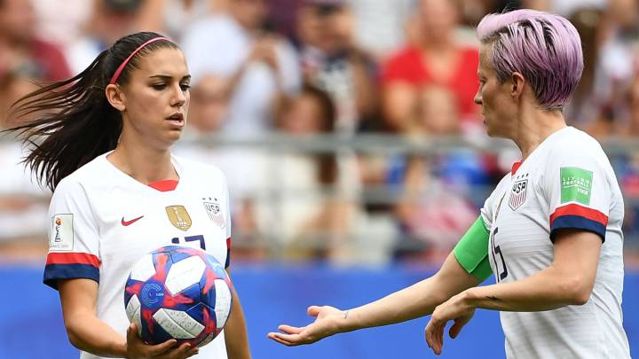 La seleccionada de USA no considera que el festejo de Alex Morgan en la victoria de USWNT ante Inglaterra lo hayan considerado como falta de respeto sus rivales.
