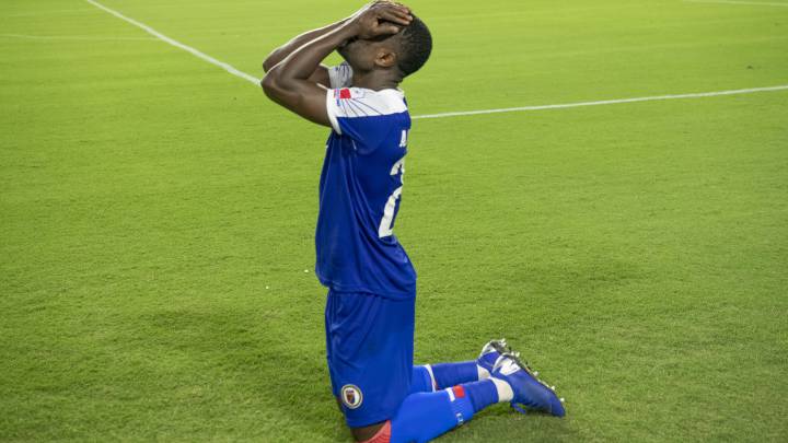 Seleccionado haitiano lamenta la eliminación en Copa Oro.