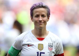 Rapinoe consigue otra marca histórica con USA en el Mundial