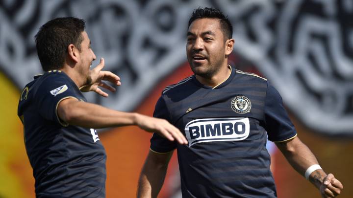 El mediocampista mexicano regresó a la senda del gol después de tres meses de no marcar en la MLS. Fabián abrió el marcador en el PPL Park.