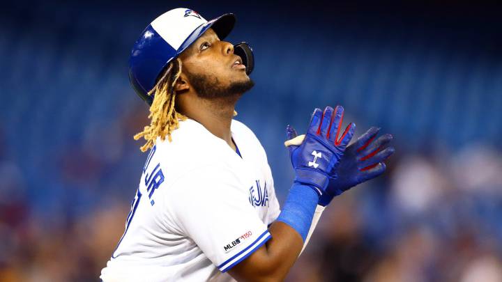 Vladimir Guerrero Jr. en partido de Toronto