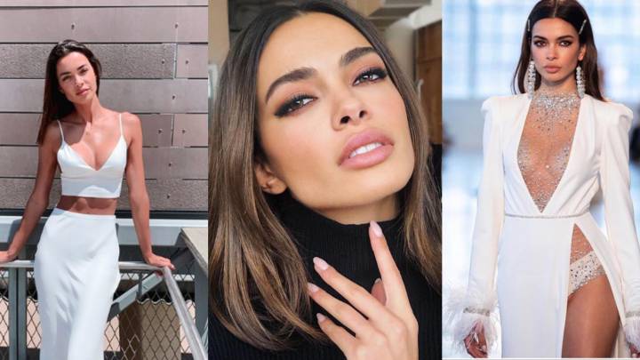 La guapa modelo, de 27 años, nació en Tenerife, Islas Canarias, España y anotó gol en el corazón del jugador brasileño desde 2016.