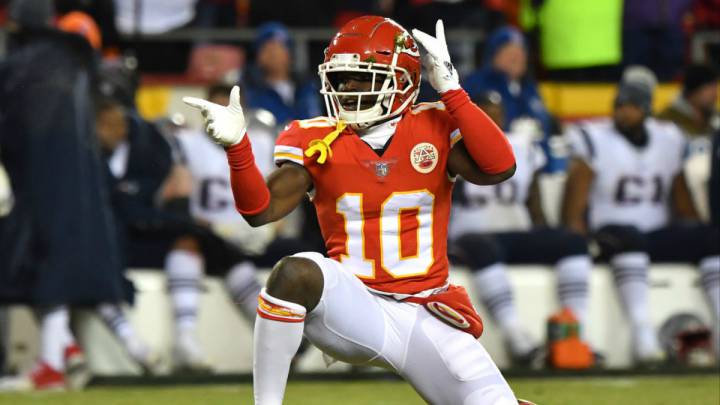 Tyreek Hill con los Chiefs