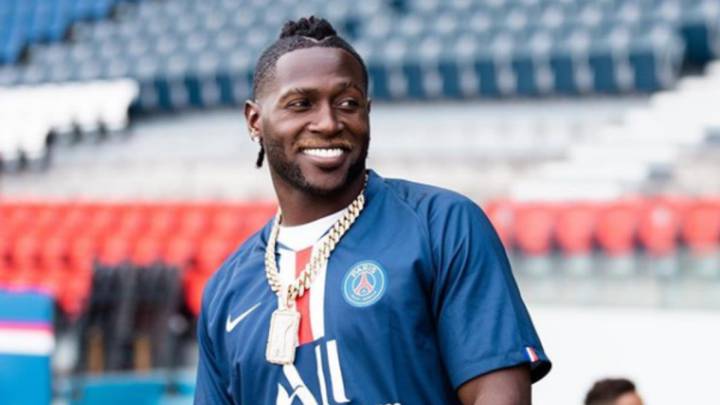 Antonio Brown con playera del PSG
