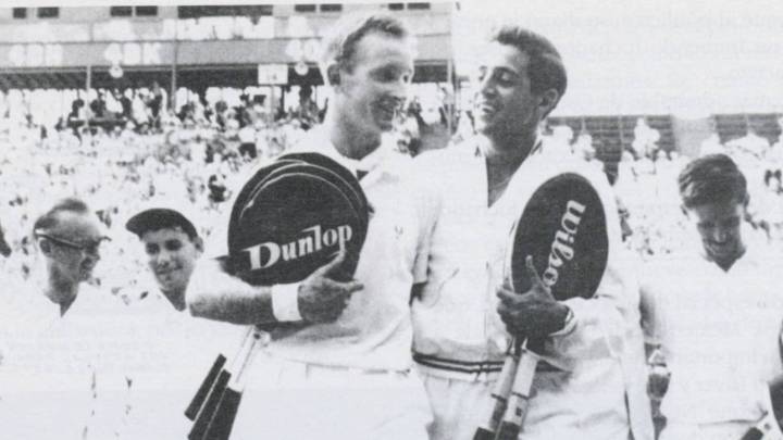 En la antesala de la final de este Grand Slam, recordamos la ocasión en la que Rafael Osuna unió fuerzas con un jugador de USA para hacer historia
