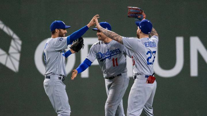 Novena de los Dodgers en partido contra Red Sox