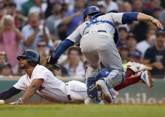Dodgers vence en extrainnings a los Red Sox