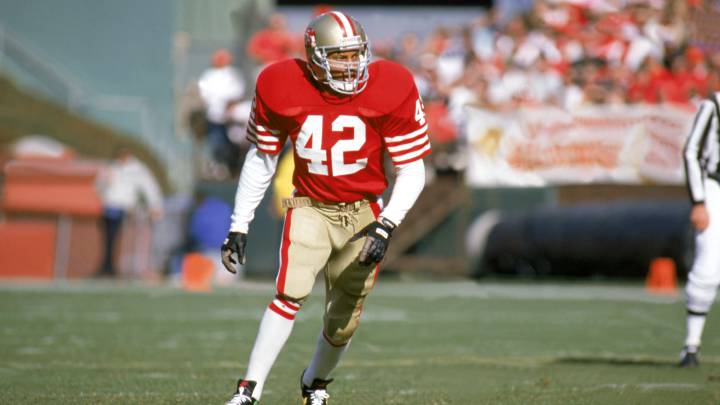 Ronnie Lott con los 49ers