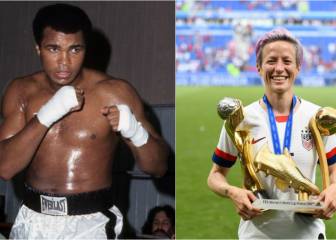 Periodistas comparan a Megan Rapinoe con Muhammad Ali