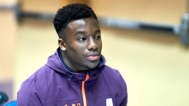 Corey Ballentine en el Combine 2019