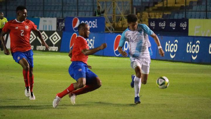 Sigue la previa y el minuto a minuto del Guatemala vs Costa Rica en vivo y en directo, partido de ida del Clasificatorio en busca de un boleto al Preolímpico de Concacaf.