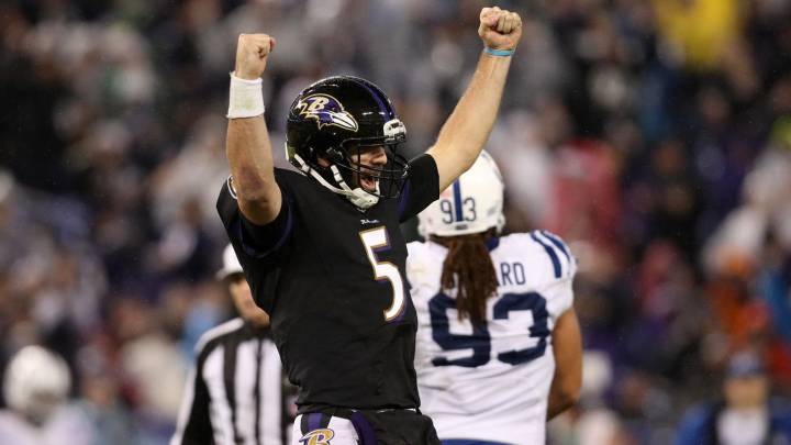 Joe Flacco con los Ravens