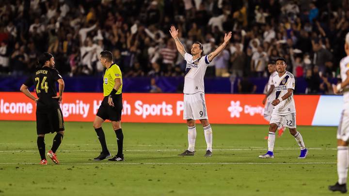 Zlatan le gana la partida a Vela, Galaxy vence a LAFC