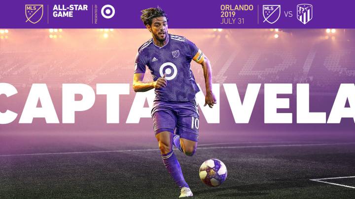 El delantero mexicano será el capitán del duelo de estrellas de la MLS en el se enfrentarán al Atlético de Madrid, el próximo 31 de junio.