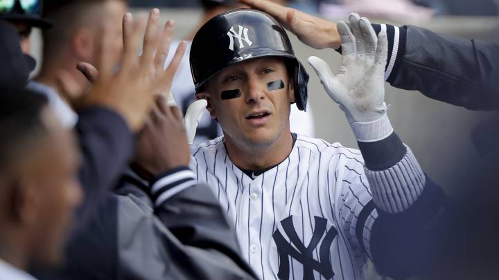Troy Tulowitzki con los Yankees
