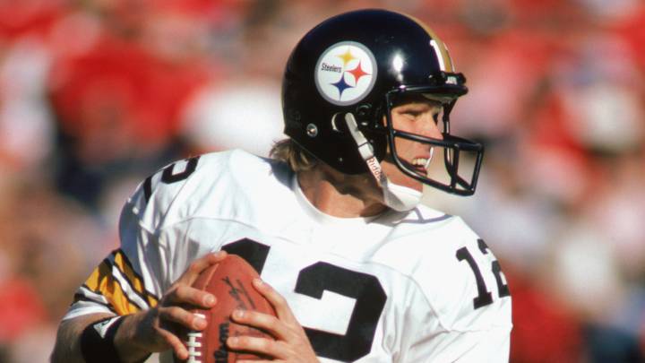 Terry Bradshaw con los Steelers