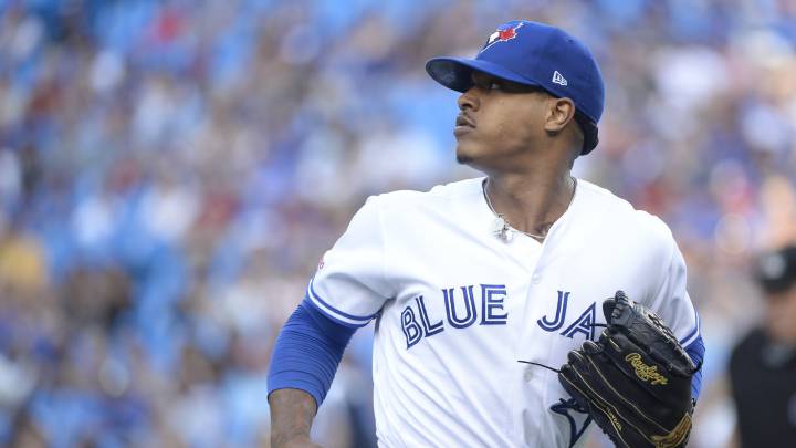 Marcus Stroman con los Blue Jays