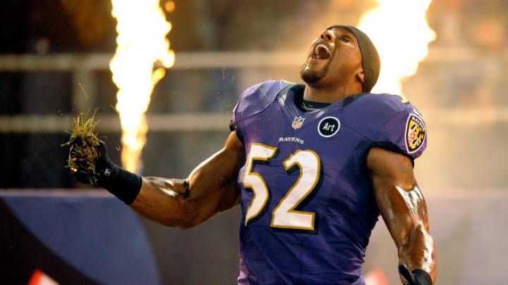 Ray Lewis con los Ravens