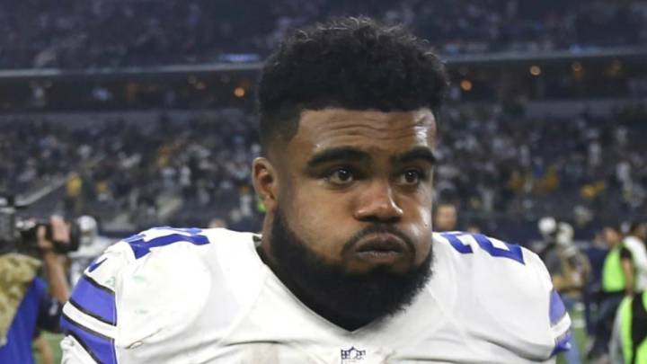 Ezekiel Elliott en partido de los Cowboys
