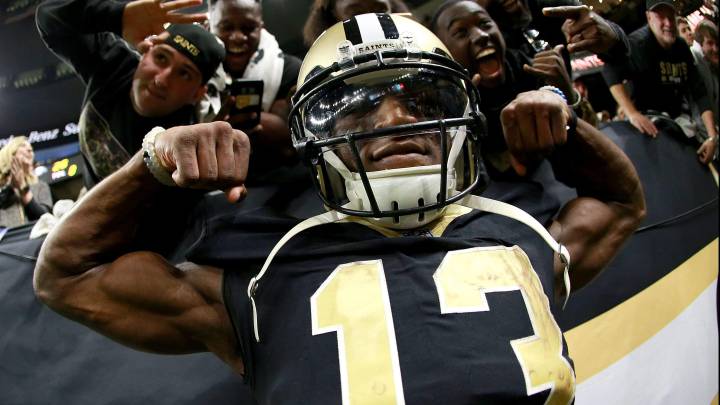 Michael Thomas con los Saints