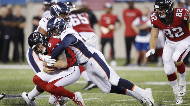 Partido entre Broncos y Falcons de pretemporada