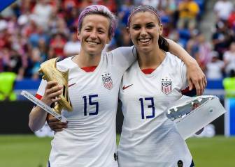 Alex Morgan y Megan Rapinoe se ausentan de USA femenil