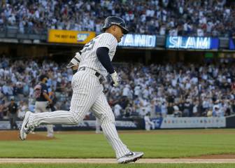 Gleyber Torres pega grandslam ganador para los Yankees
