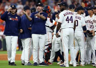 ¡Exhibición defensiva! Los Astros tiran no-hitter
