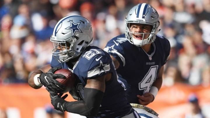 Dak Prescott y Ezekiel Elliott
