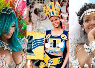 Los diferentes looks de Rihanna en el Carnaval de Barbados