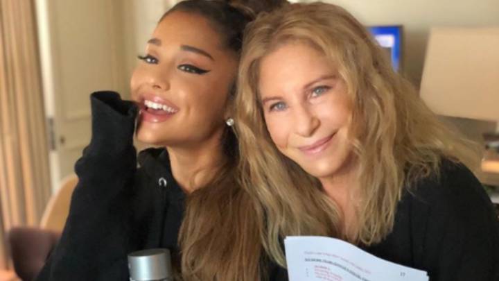 Ariana Grande sigue cumpliendo sueños. En esta ocasión fue la invitada especial en el concierto de Barbra Streisand, por lo que cantaron juntas No More Tears.