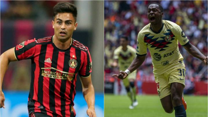 Pity Martínez con Atlanta, Renato Ibarra con América