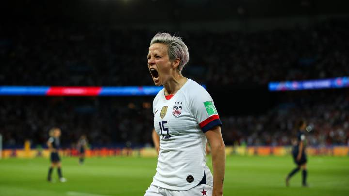 Megan Rapinoe con USWNT