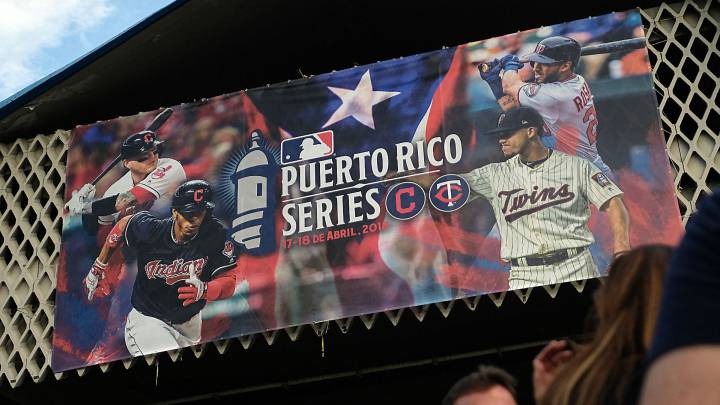 Partido entre Twins e Indians en Puerto Rico