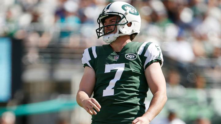 Chandler Catanzaro con los Jets