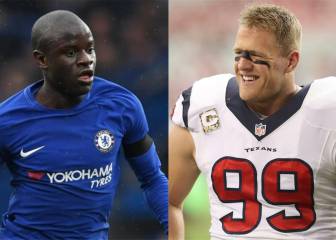 N'Golo Kanté, el futbolista favorito de J. J. Watt