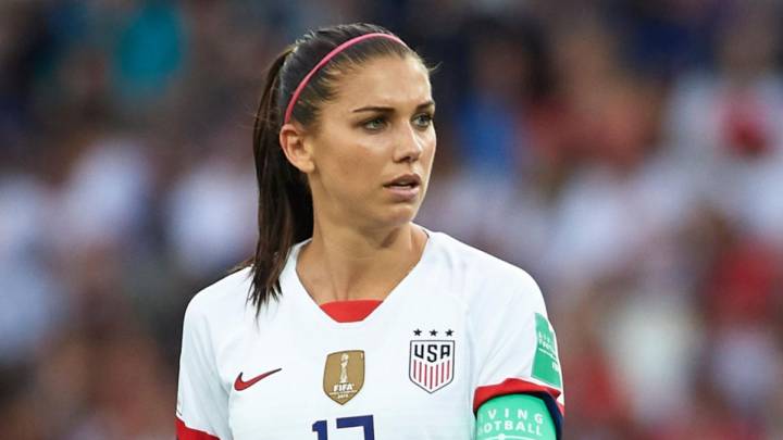 Alex Morgan con USA Femenil