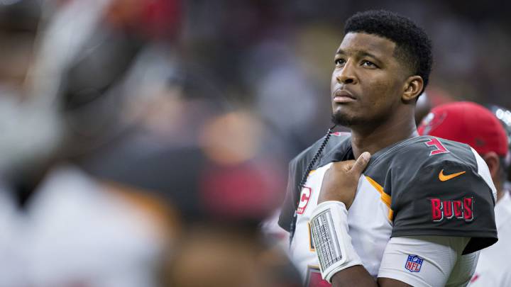 Jameis Winston con los Buccaneers