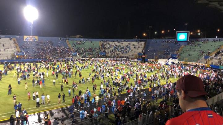Disturbios en el Nacional de Honduras
