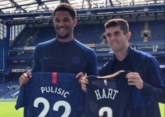 Josh Hart y Christian Pulisic se reúnen en Stamford Bridge